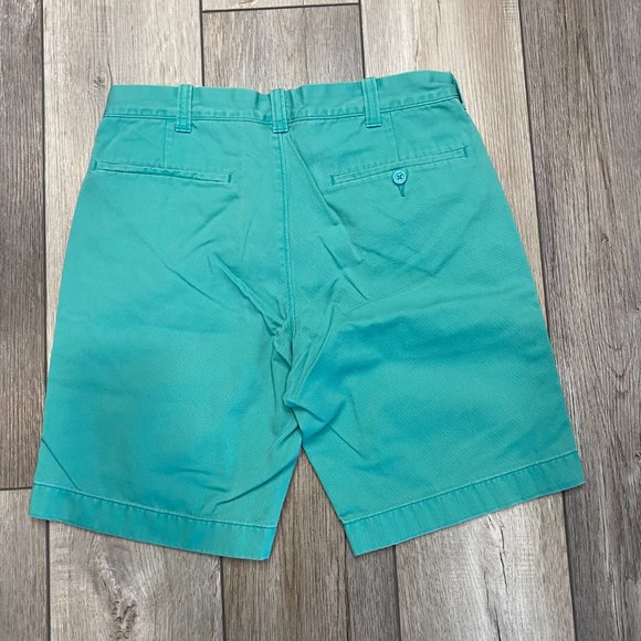 Men's J. Crew turquoise shorts size 30 - Picture 2 of 5